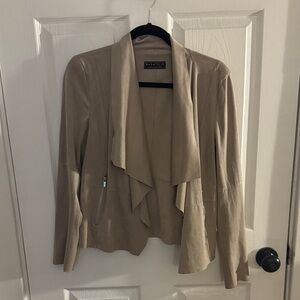 Bagatelle Beige Waterfall Blazer